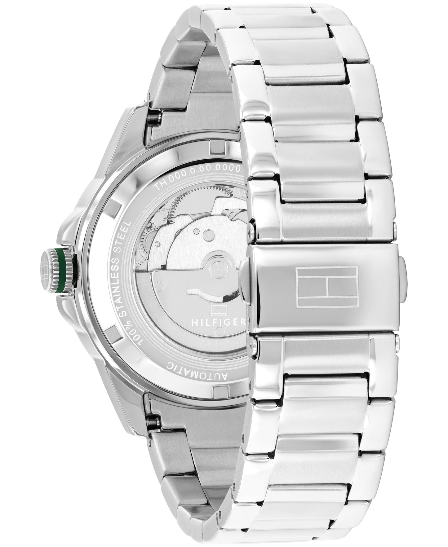Tommy Hilfiger 1710694 Automatic Men's Green Dial Stainless Steel Watch