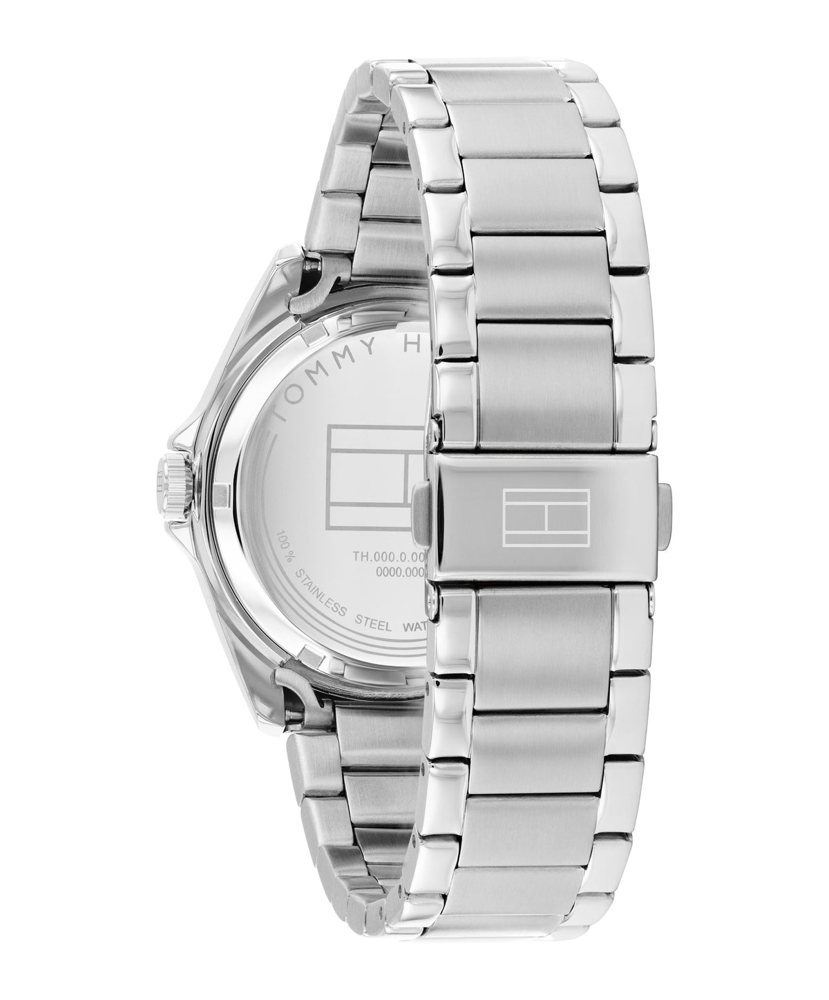 Tommy Hilfiger 1710716 Men's Automatic Stainless Steel Blue Dial Watch