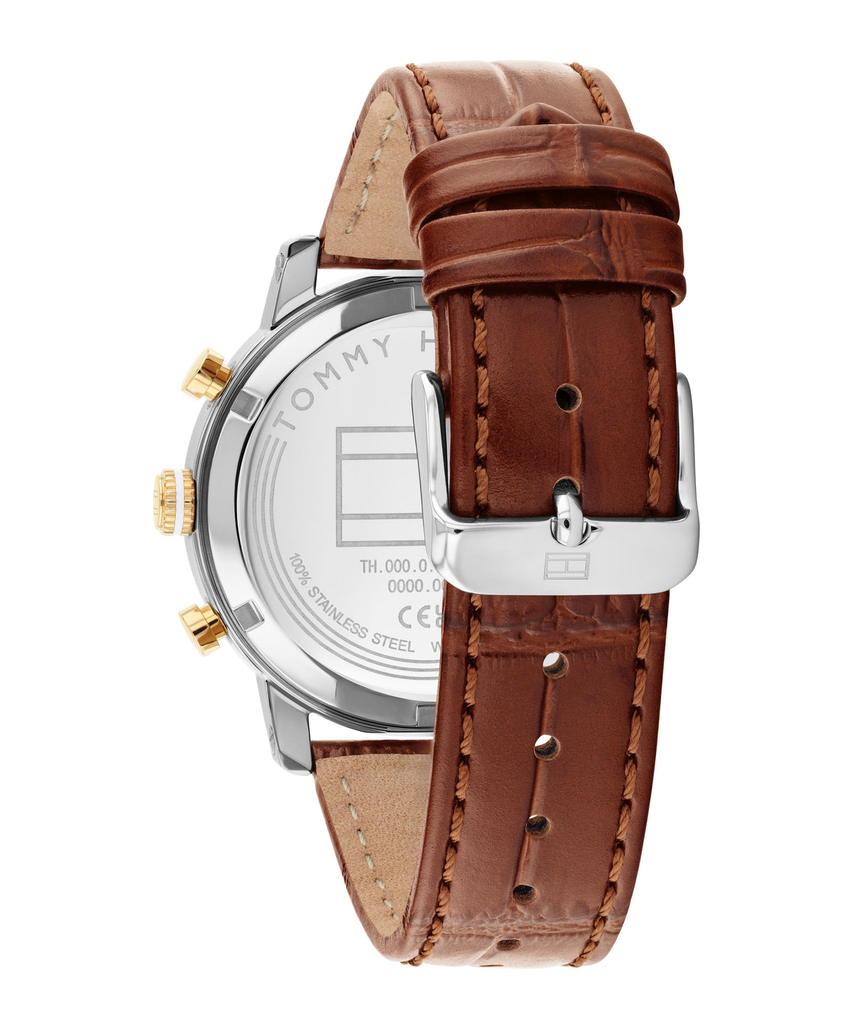 Tommy Hilfiger 1710726 Men's Brown Leather Quartz Watch