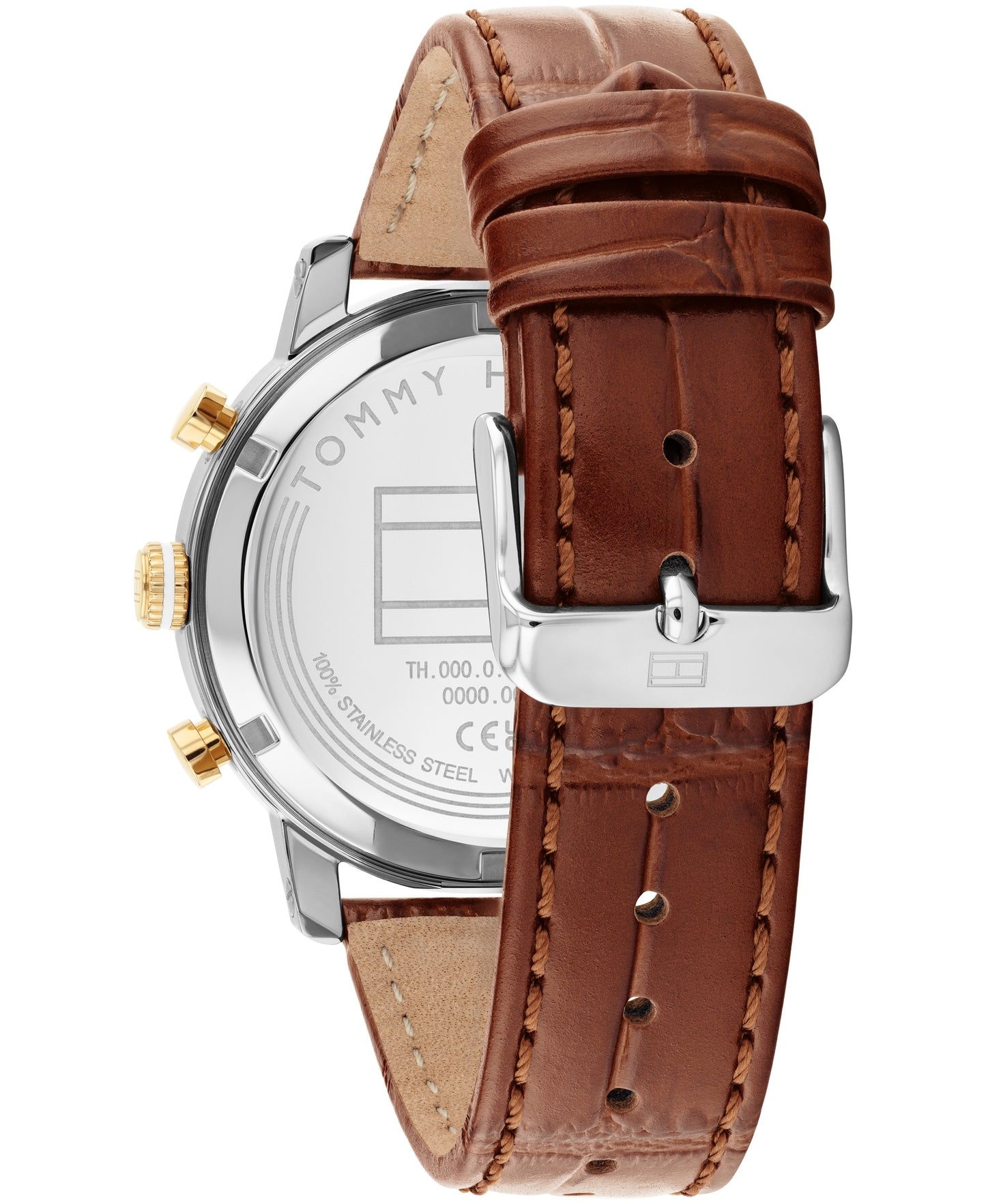 Tommy Hilfiger 1710726 Men's Brown Leather Quartz Watch
