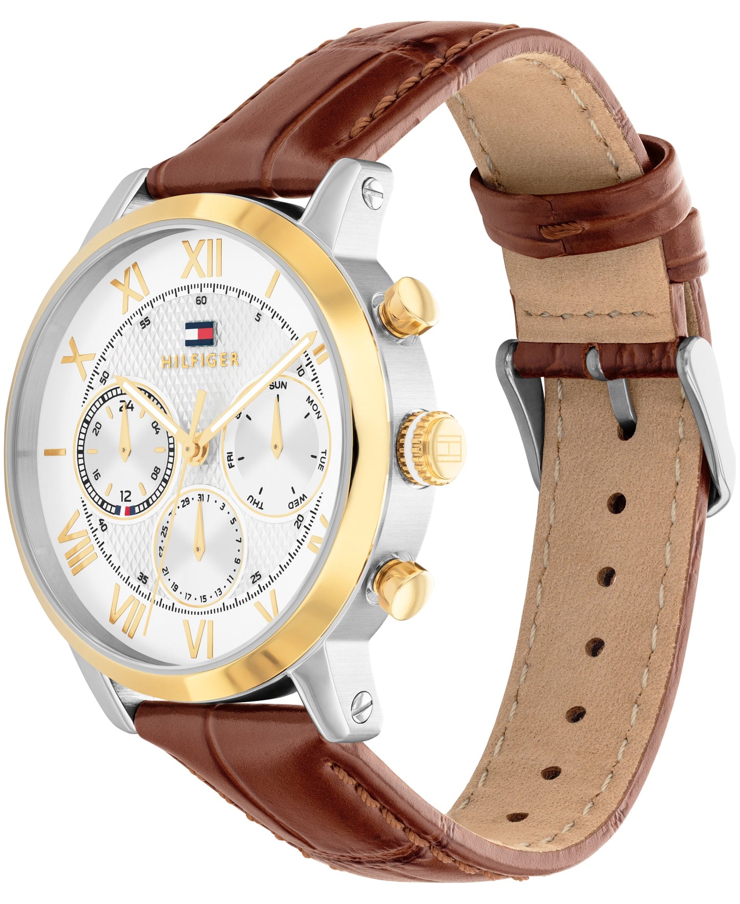 Tommy Hilfiger 1710726 Men's Brown Leather Quartz Watch
