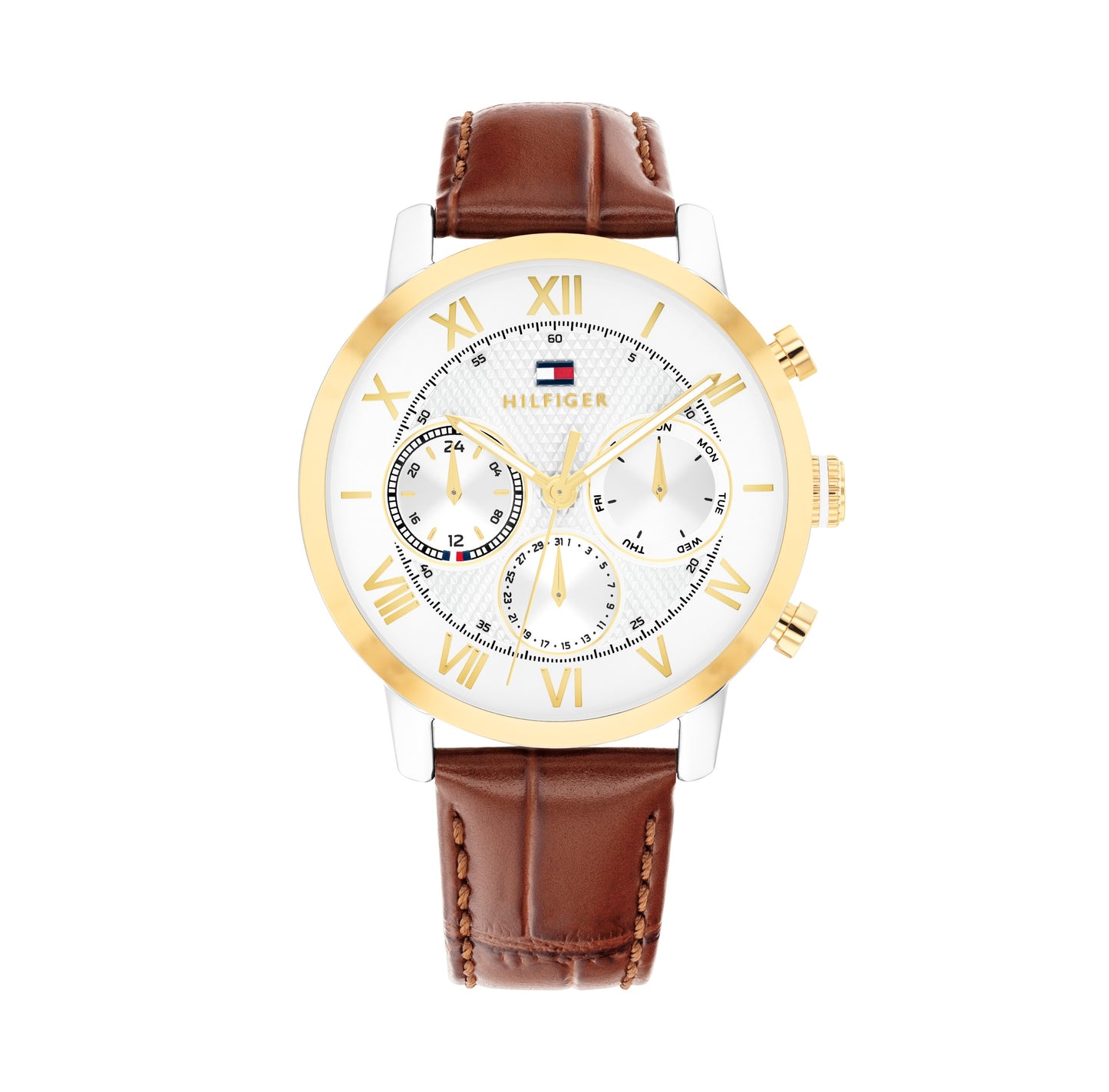 Tommy Hilfiger 1710726 Men's Brown Leather Quartz Watch