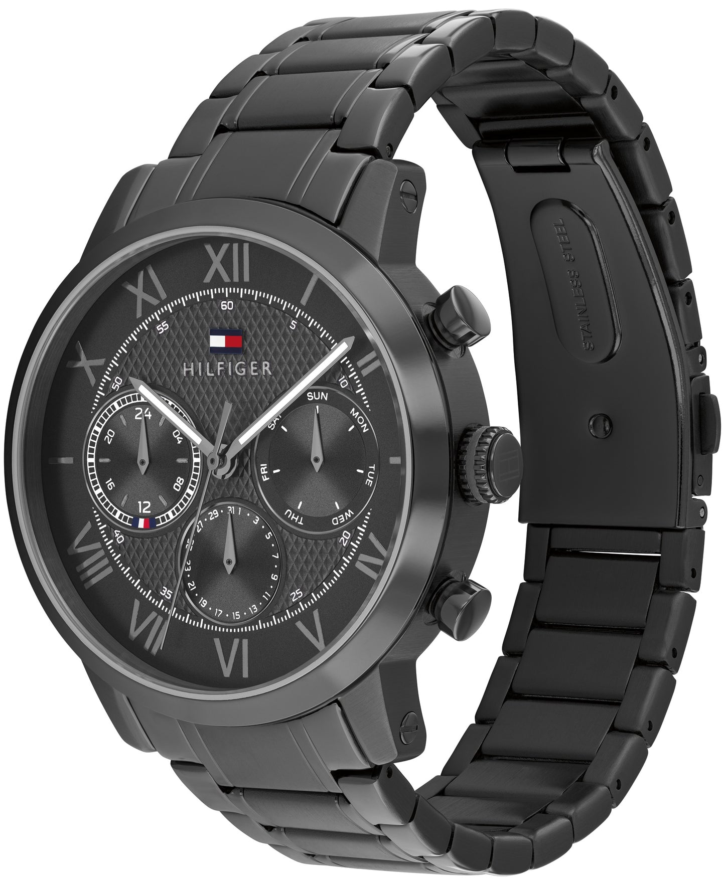 Tommy Hilfiger 1710730 Men's Ionic Plated Grey Steel Quartz Watch