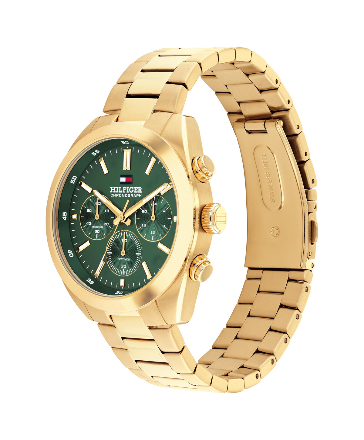 Tommy Hilfiger 1710736 Men's Ionic Plated Thin Gold Steel Watch
