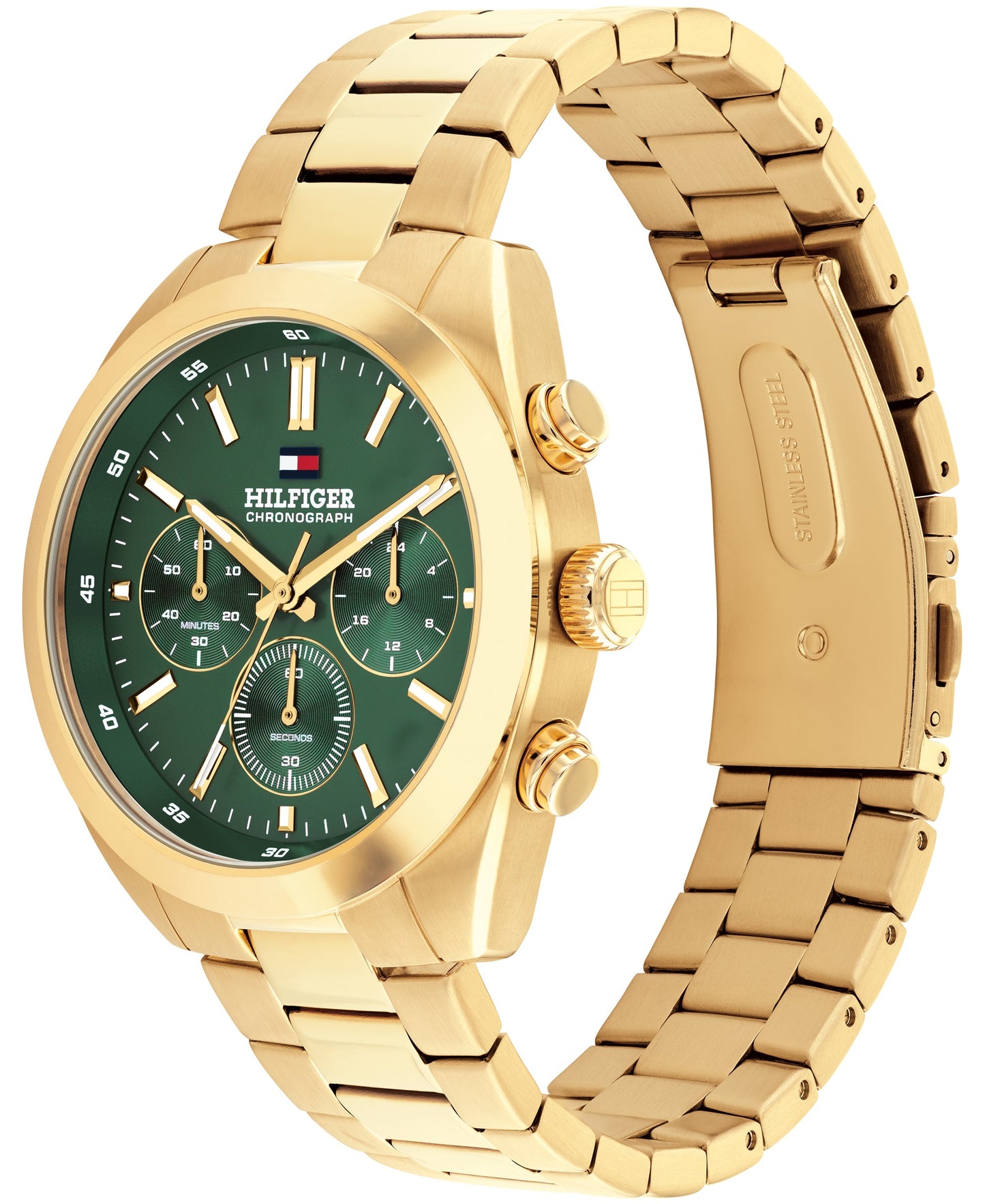 Tommy Hilfiger 1710736 Men's Ionic Plated Thin Gold Steel Watch