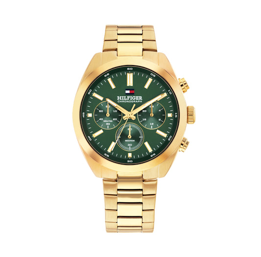 Tommy Hilfiger 1710736 Men's Ionic Plated Thin Gold Steel Watch