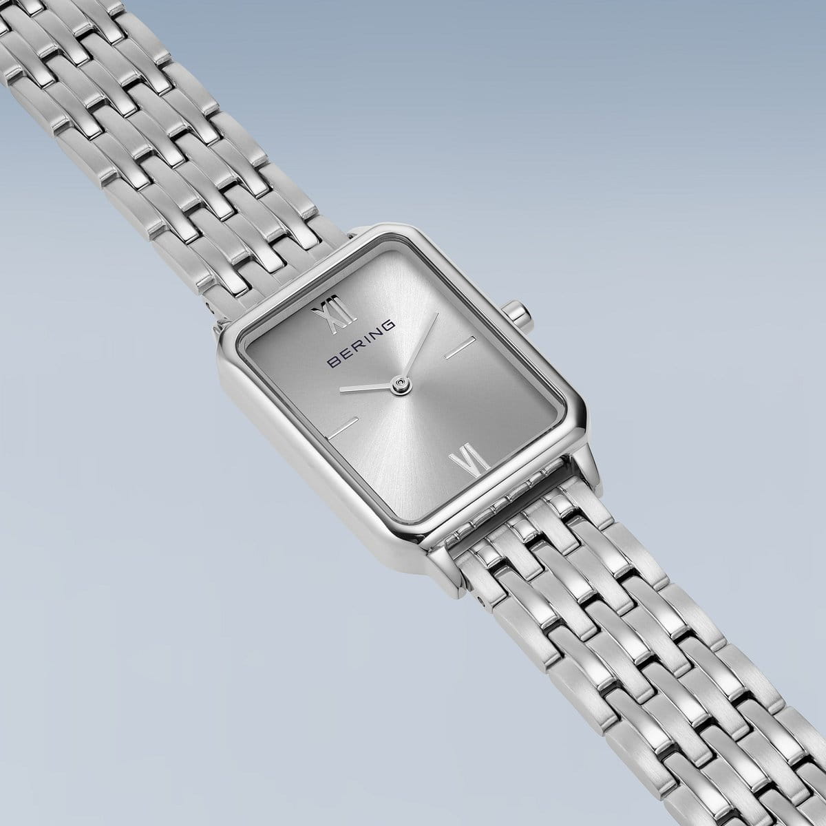 Bering 17423-700 Women's Stainless Steel Angular Quartz Watch