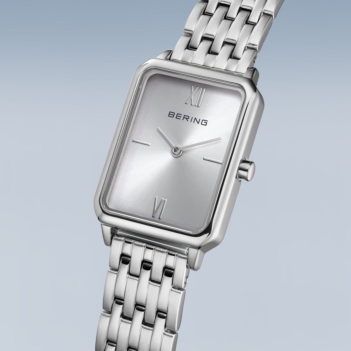 Bering 17423-700 Women's Stainless Steel Angular Quartz Watch
