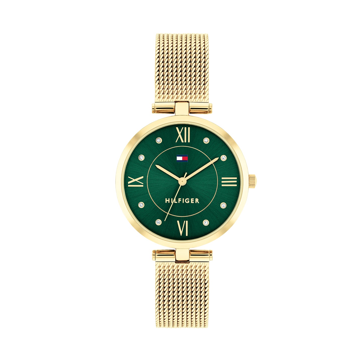 Tommy Hilfiger 1782711 Women's Ionic Thin Gold Plated Steel Mesh Watch