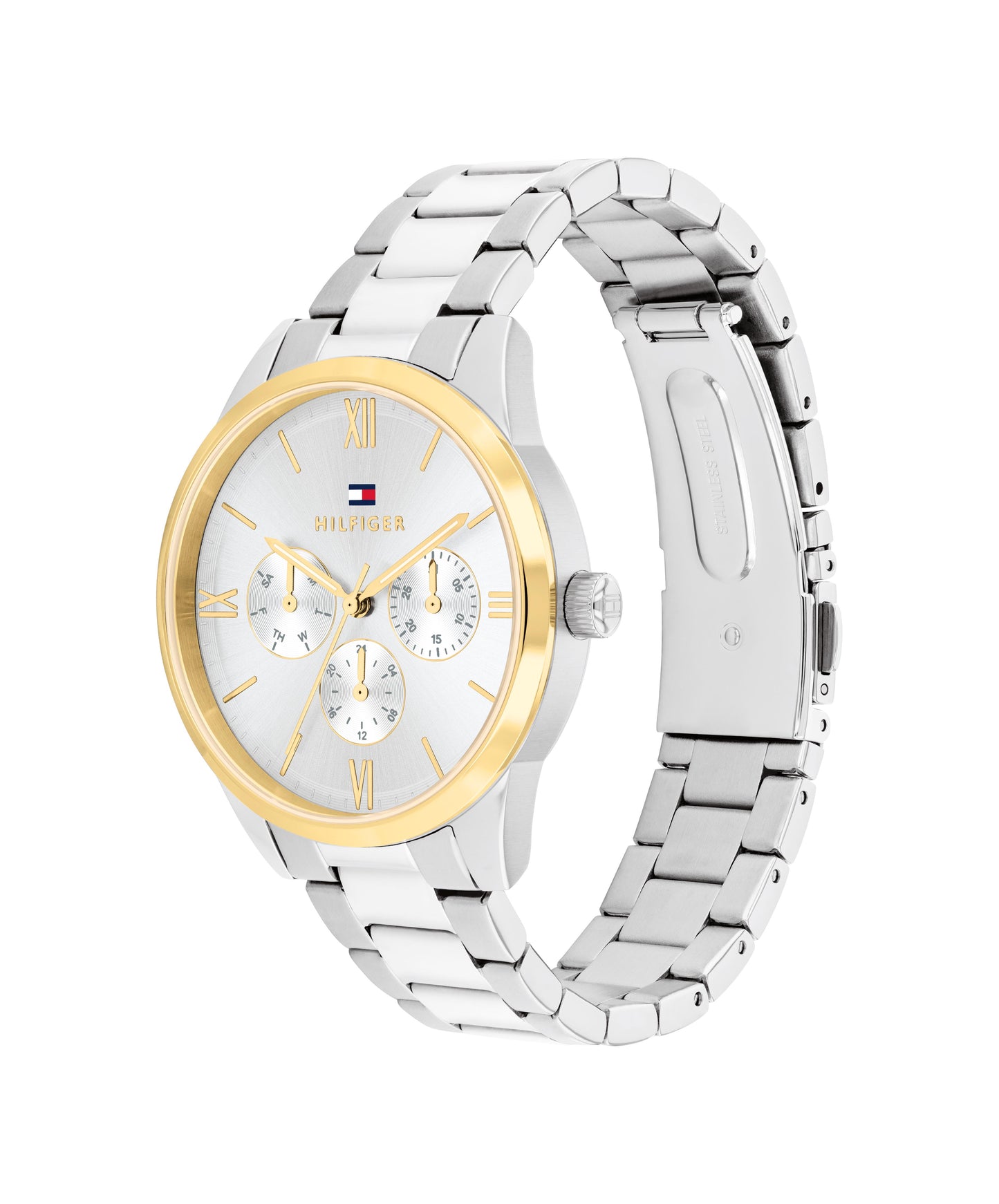 Tommy Hilfiger 1782744 Women's Stainless Steel & Silver Dial Watch