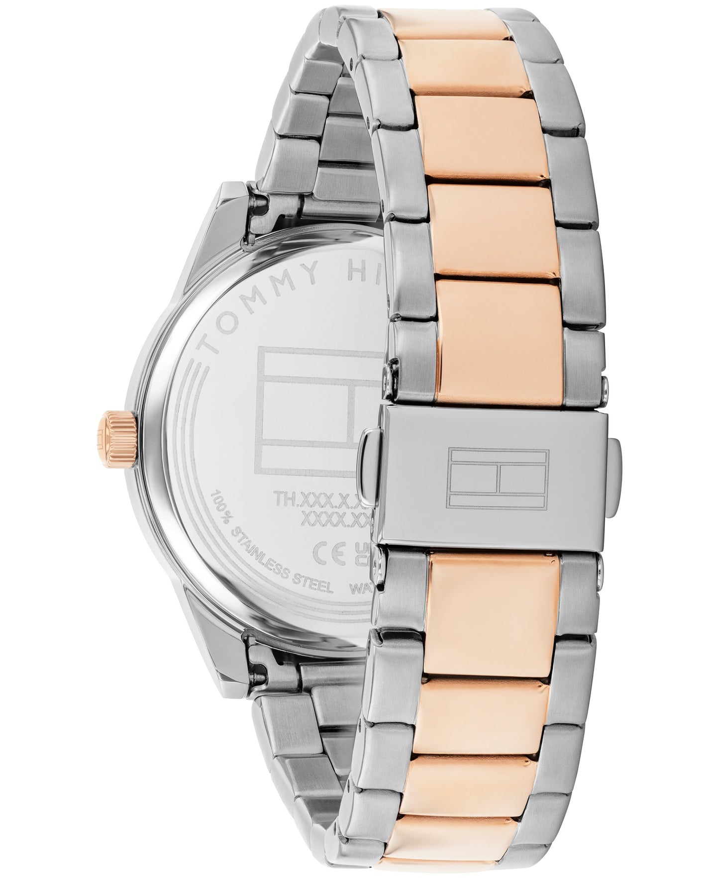 Tommy Hilfiger 1782768 Women's Silver Gold Stainless Steel Watch