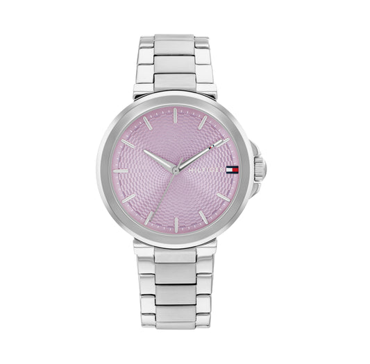 Tommy Hilfiger 1782781 Stainless Steel Purple Dial Women's Watch