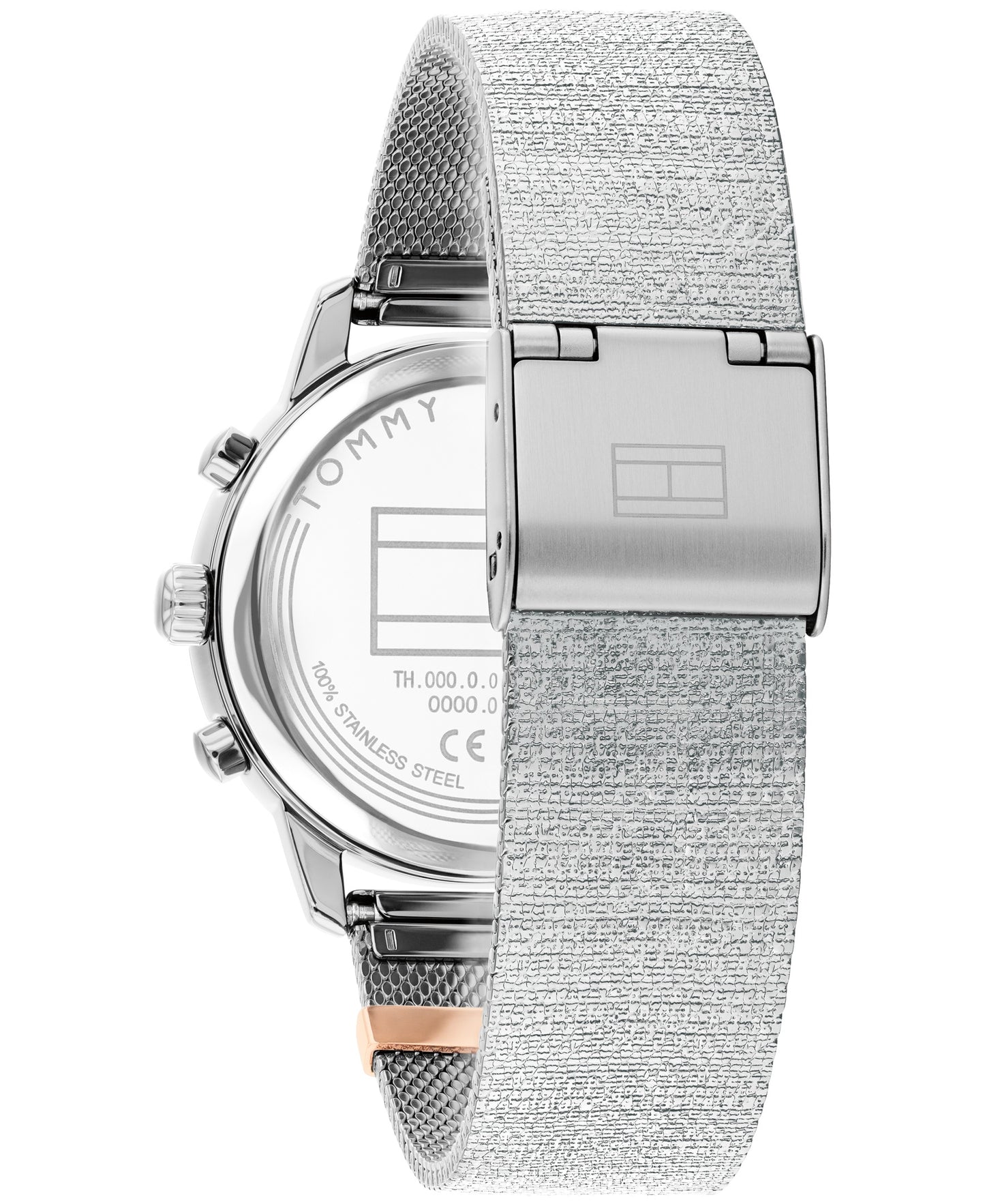 Tommy Hilfiger 1782806 Women's Ionic Plated Stainless Steel Beige Dial Watch