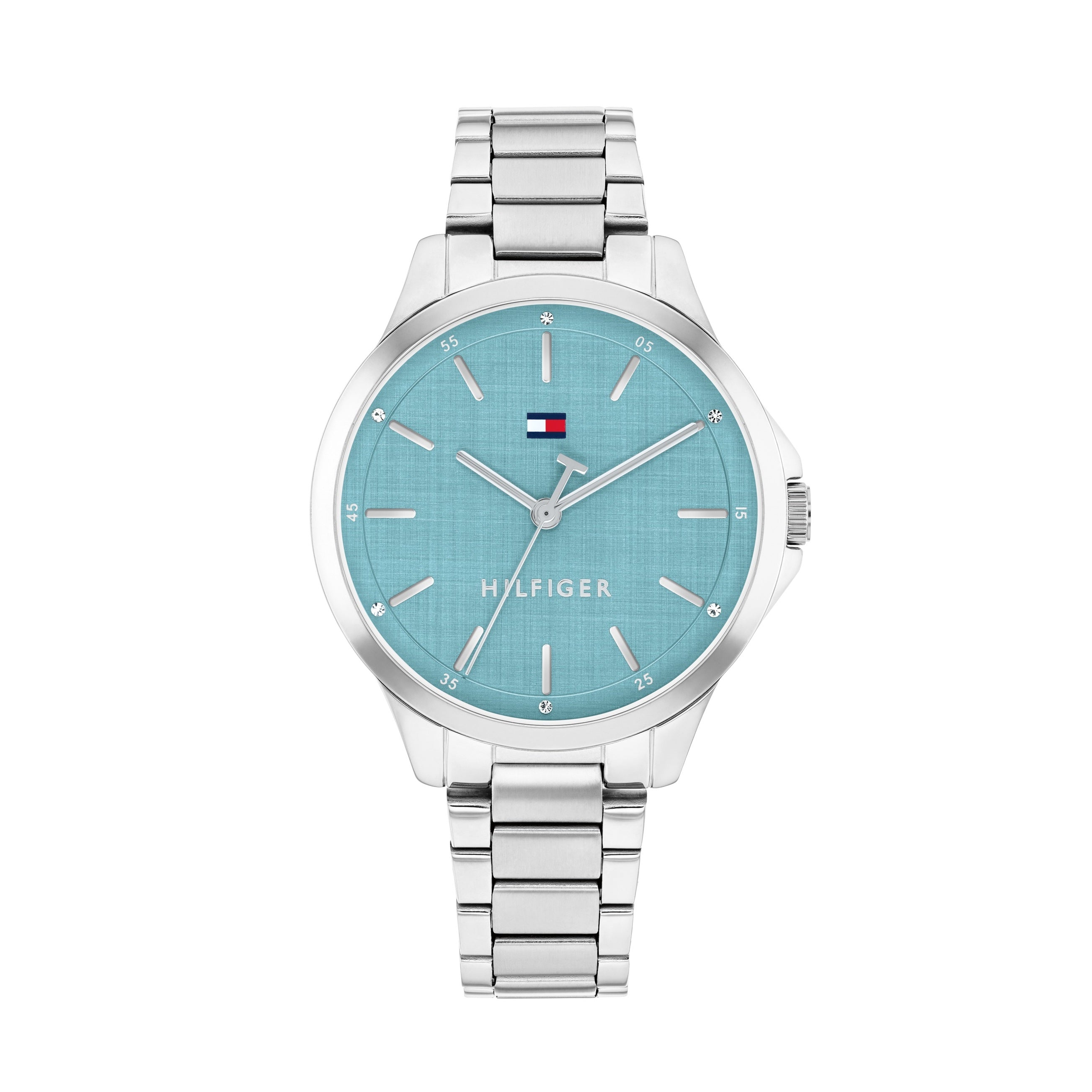 Tommy Hilfiger 1782826 Women's Stainless Steel Blue Dial Quartz Watch ...