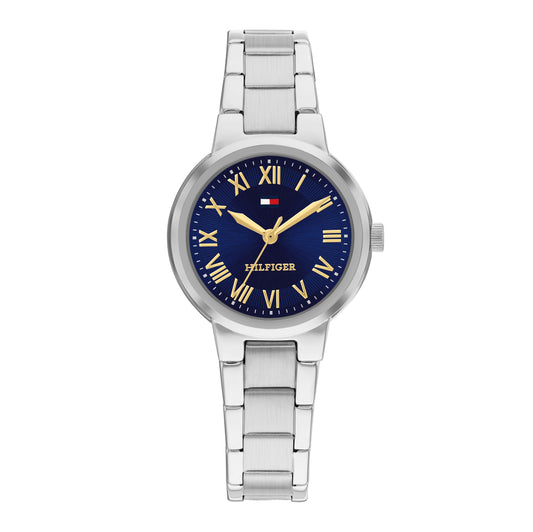 Tommy Hilfiger 1782902 Women's Stainless Steel Navy Dial Quartz Watch