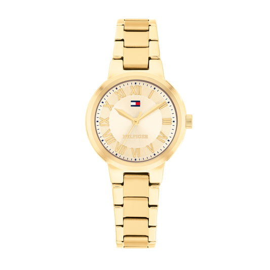 Tommy Hilfiger 1782905 Women's Ionic Plated Gold Steel Quartz Watch
