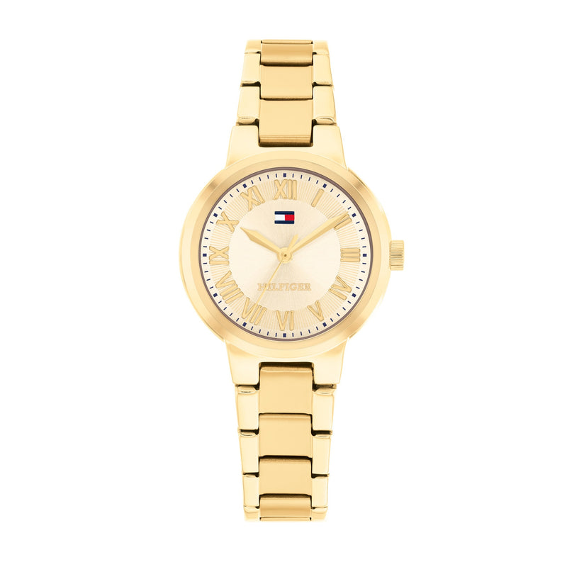 Tommy Hilfiger 1782905 Women's Ionic Plated Gold Steel Quartz Watch
