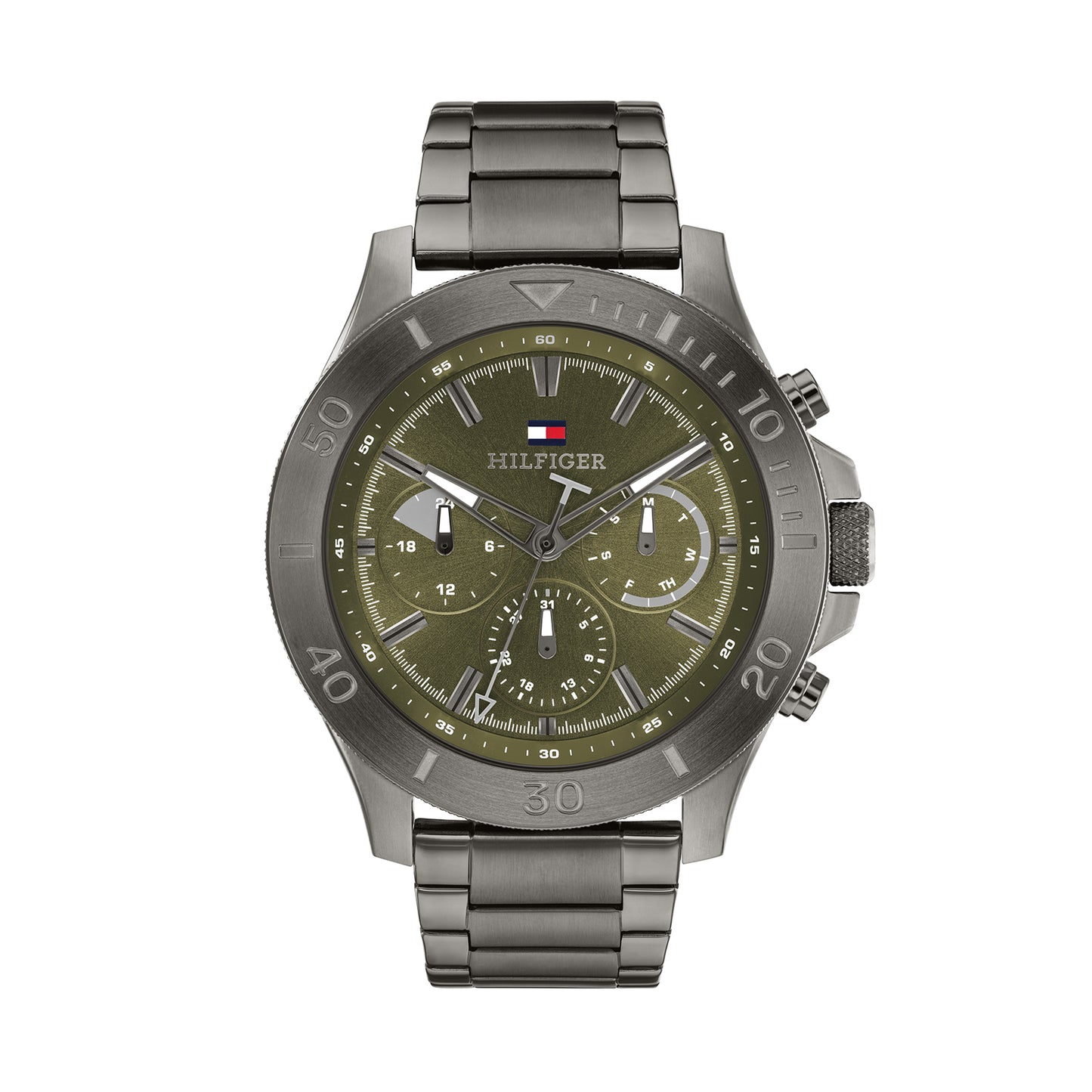 Tommy Hilfiger 1792115 Men's Ionic Grey Plated Steel Watch