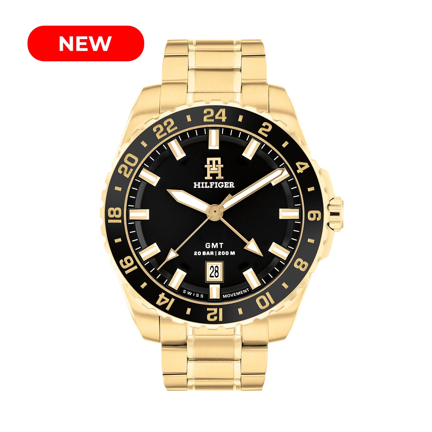 Tommy Hilfiger 1792133 Men's Ionic Thin Gold Plated Steel Watch