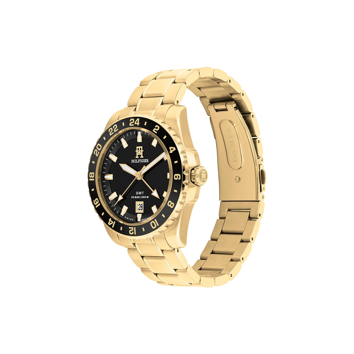 Tommy Hilfiger 1792133 Men's Ionic Thin Gold Plated Steel Watch