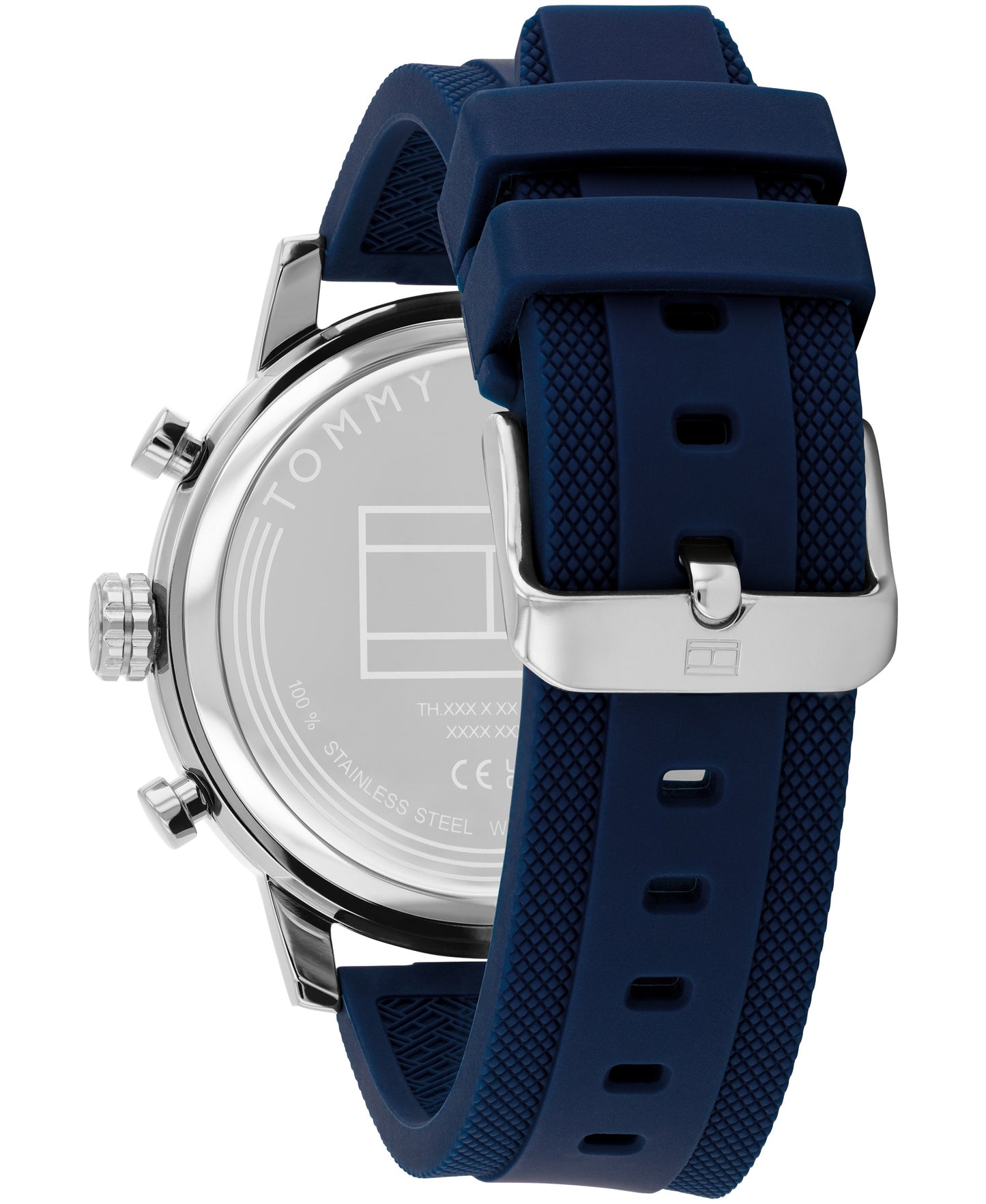 Tommy Hilfiger 1792177 Blue Silicone Chronograph Men's Watch