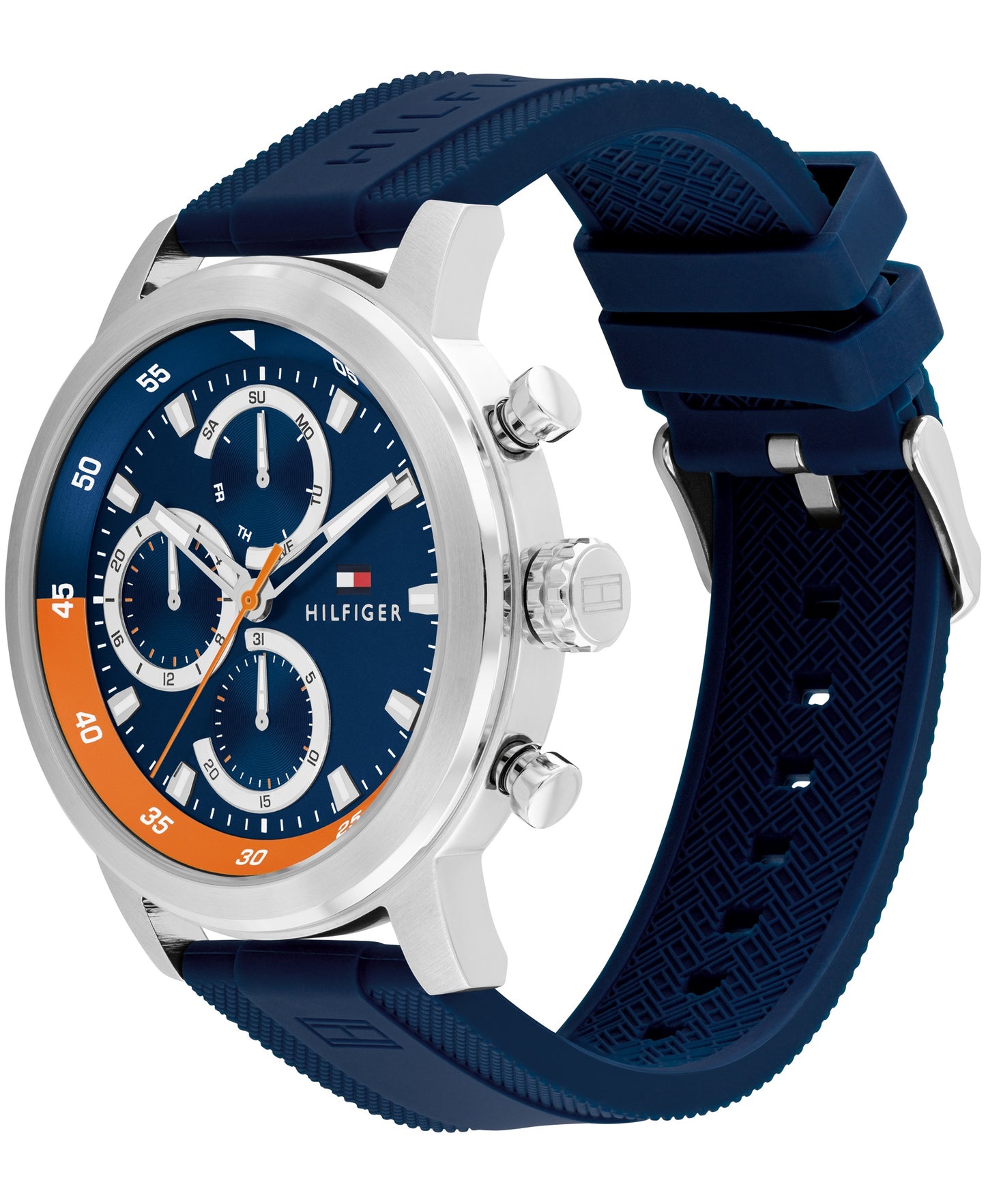 Tommy Hilfiger 1792177 Blue Silicone Chronograph Men's Watch