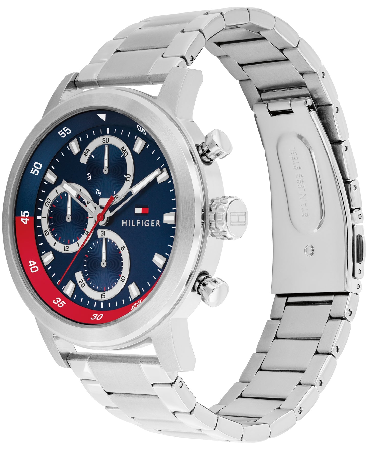 Tommy Hilfiger 1792179 Stainless Steel Blue Dial Chronograph Men's Watch