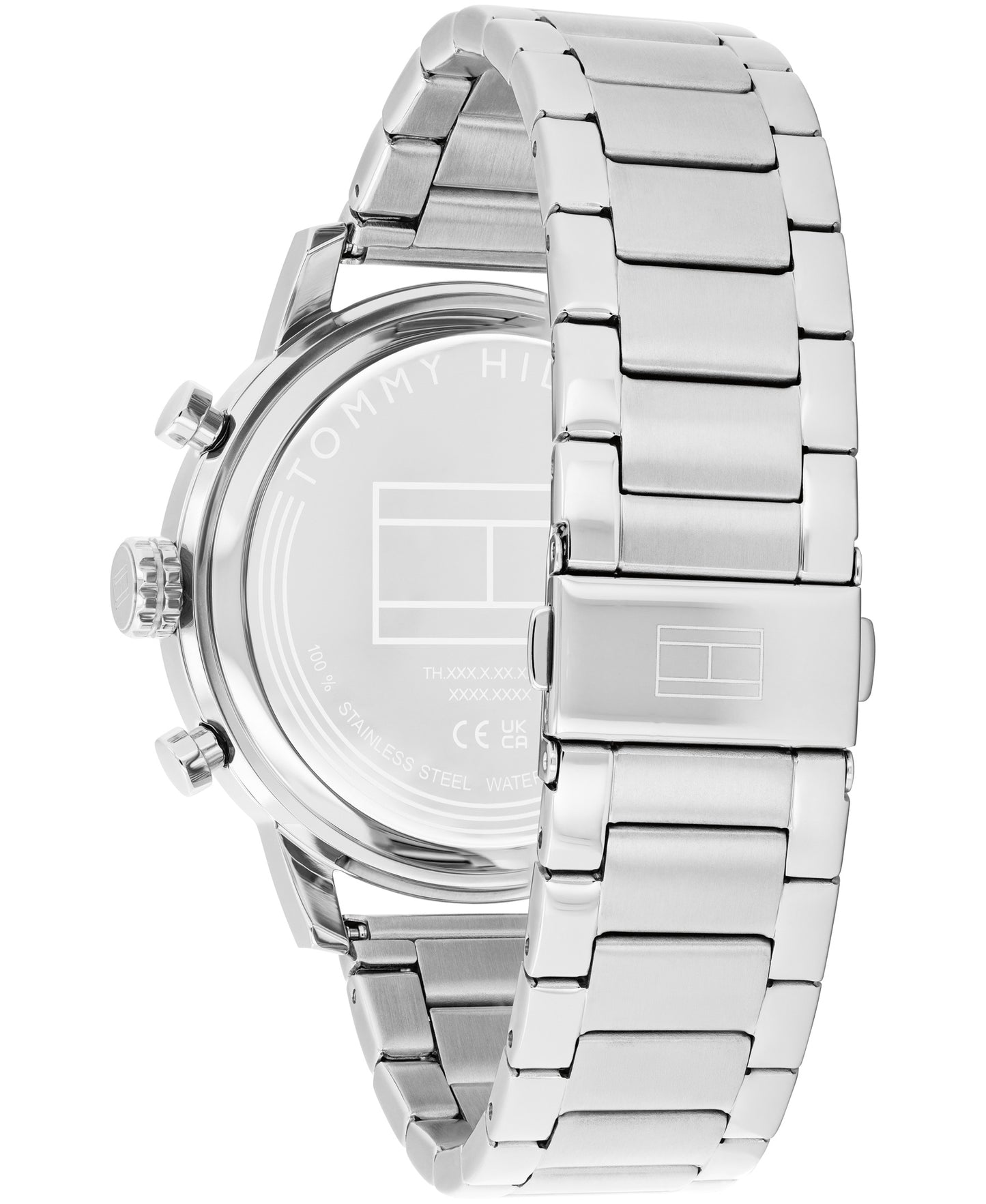 Tommy Hilfiger 1792181 Stainless Steel Black Dial Chronograph Men's Watch