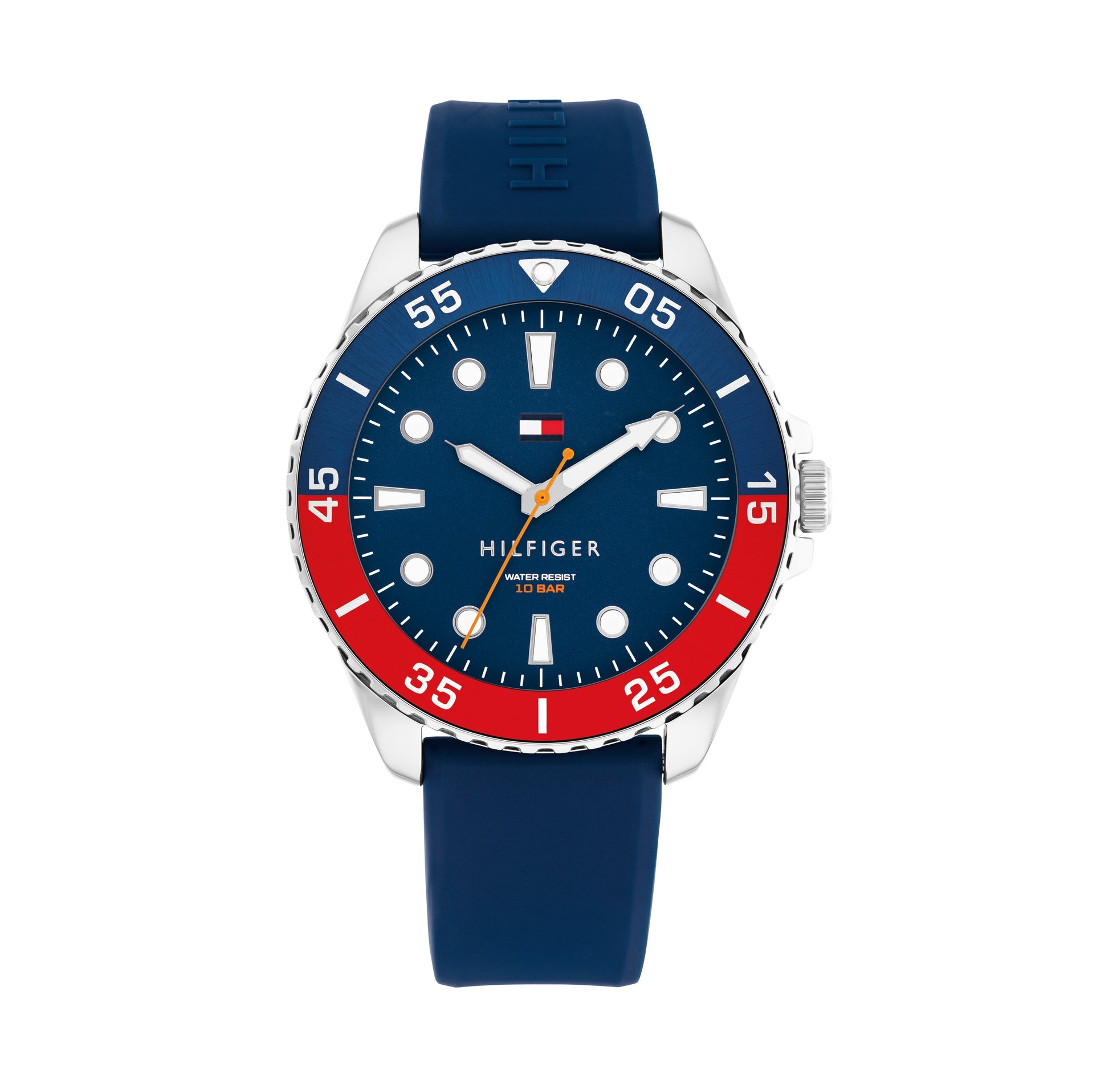 Tommy Hilfiger 1792200 Oceanic Blue Silicone Strap Men's Watch