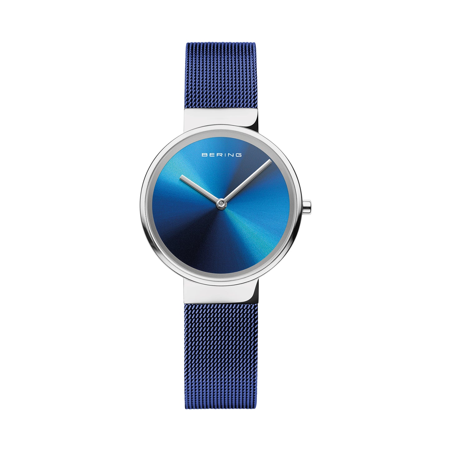 Bering 19031-307 Women's Blue Steel Mesh Watch