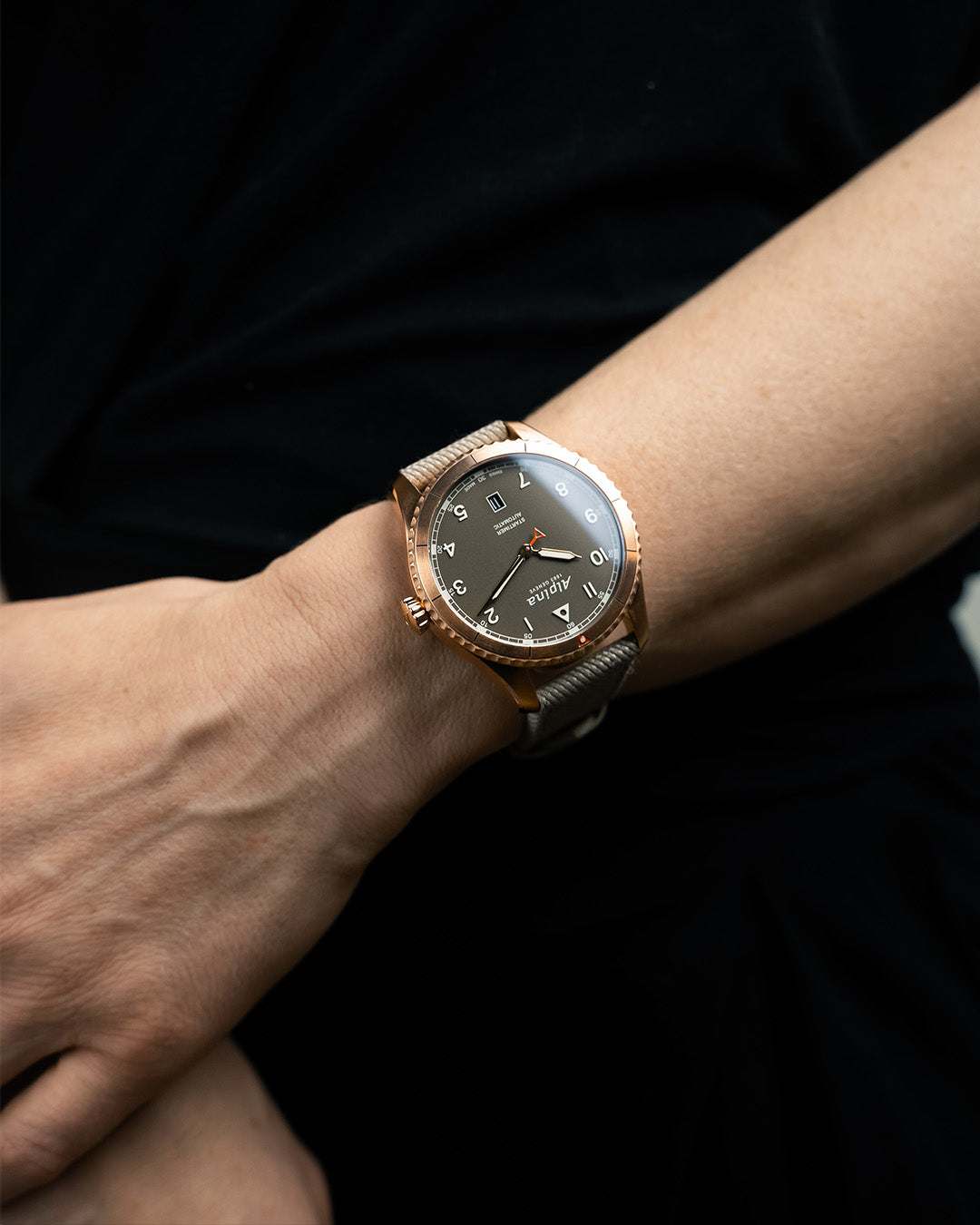 Alpina Startimer Pilot Automatic AL-525BR4S24