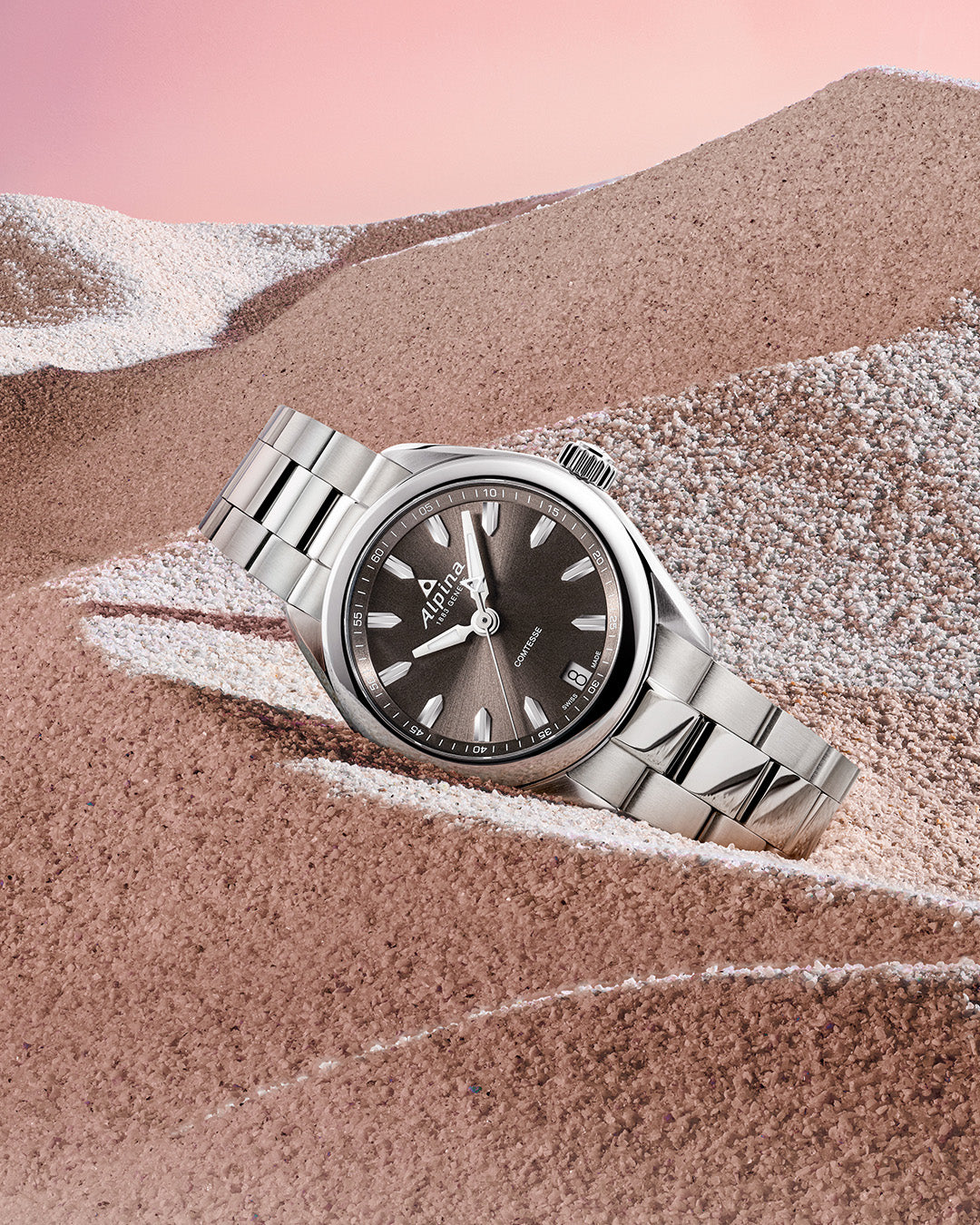 Alpina Alpiner Comtesse Quartz Light Brown AL-240LBR2C6B