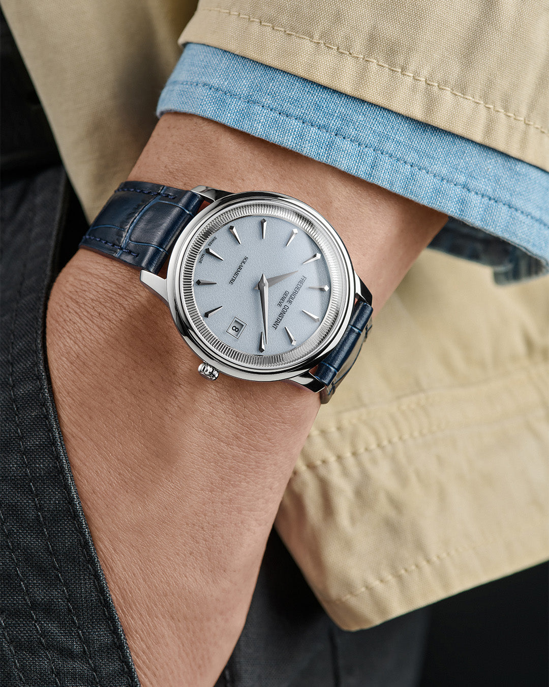 Frederique Constant Classics Moneta Solarmetre FC-120LB3S6