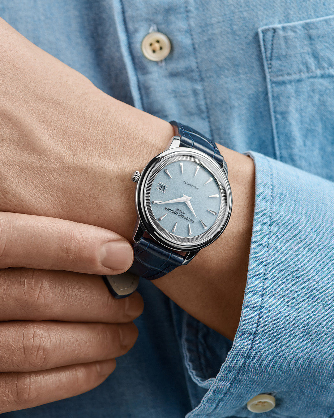 Frederique Constant Classics Moneta Solarmetre FC-120LB3S6