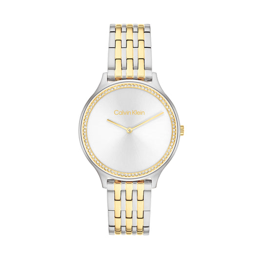 Calvin Klein 25100002 Women's Two-Tone Steel Watch