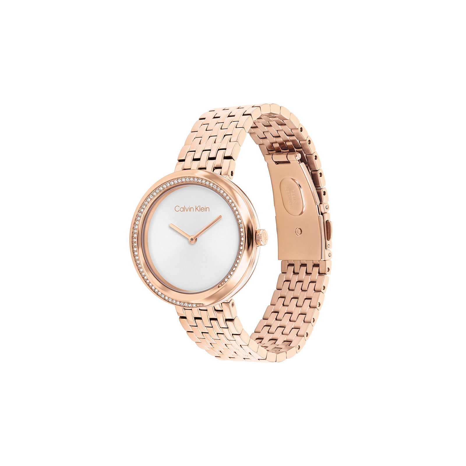 Calvin Klein 25100038 Women s Ionic Rose Gold Plated Steel Watch