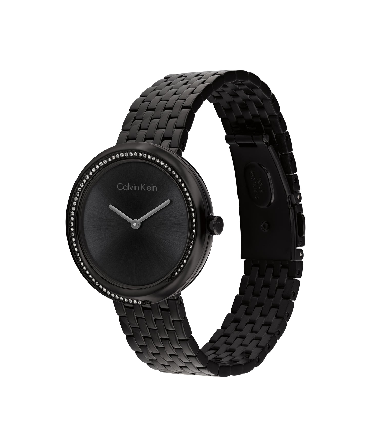 Calvin Klein 25100039 Women's Ionic Black Plated Steel Watch