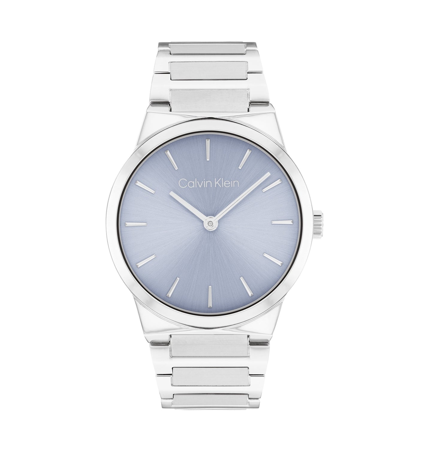 Calvin Klein 25100081 Women's Stainless Steel Light Blue Dial Watch