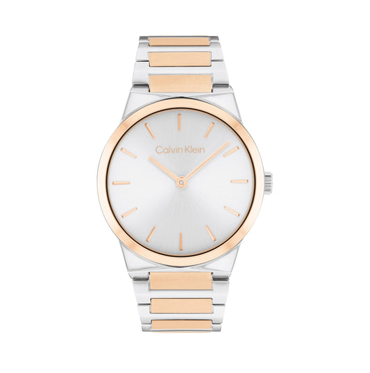 Calvin Klein 25100083 Women's Two Tone Stainless Steel Watch