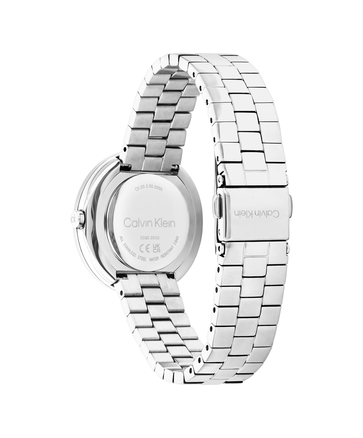 Calvin Klein 25100093 Women's Stainless Steel & Crystal Indices Watch