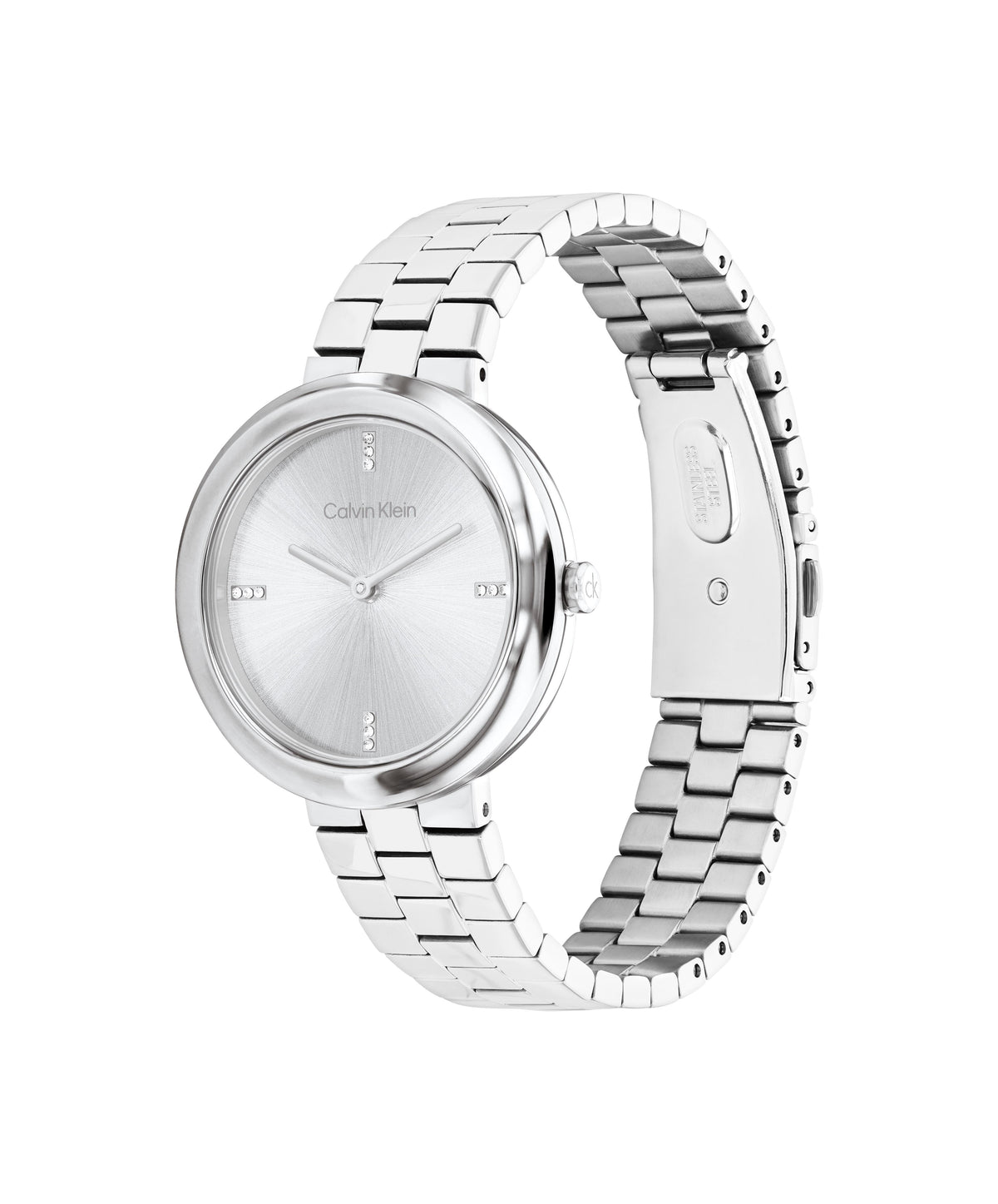 Calvin Klein 25100093 Women's Stainless Steel & Crystal Indices Watch