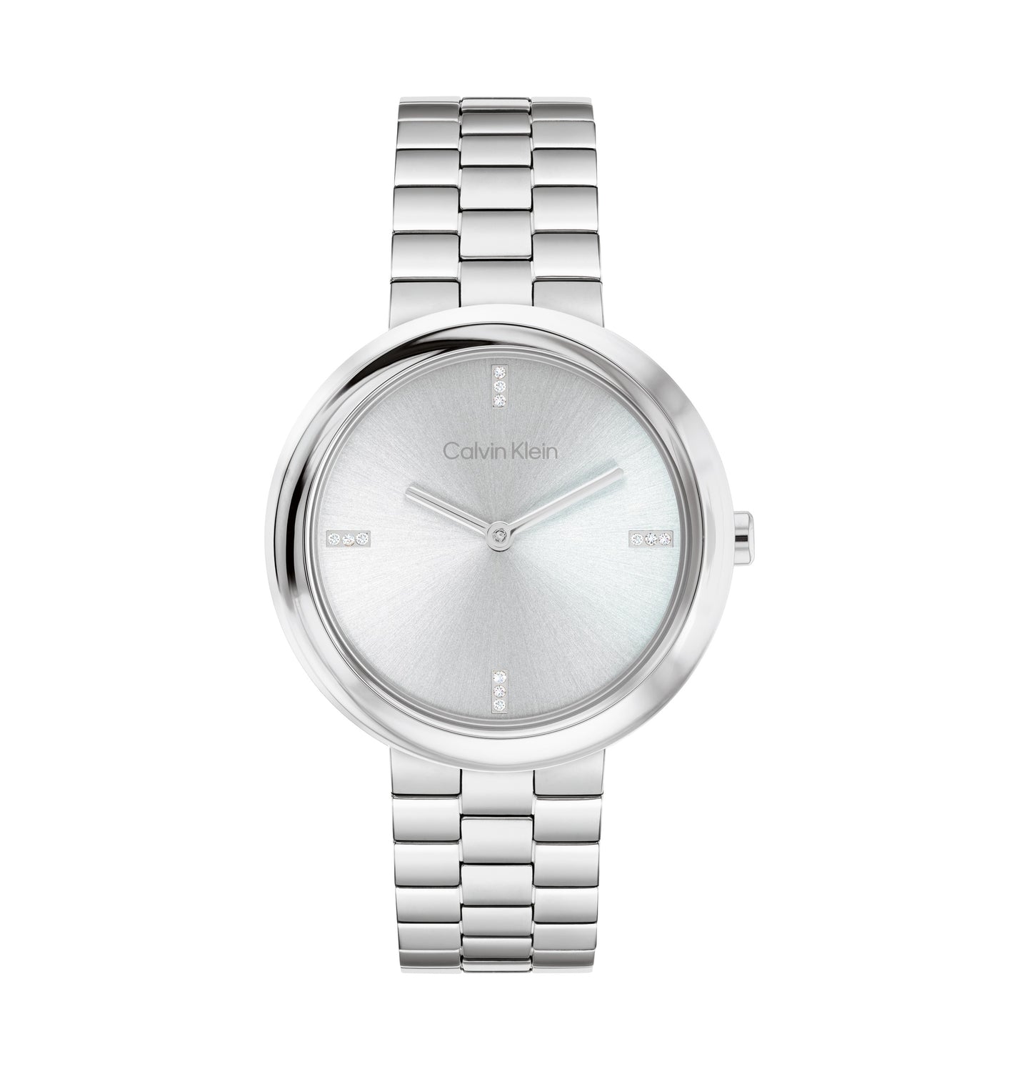 Calvin Klein 25100093 Women's Stainless Steel & Crystal Indices Watch