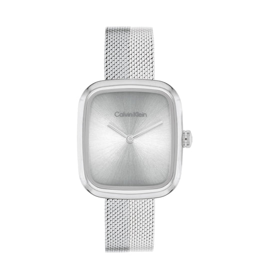 Calvin Klein 25100098 Stainless Steel Mesh Bracelet Women's Watch