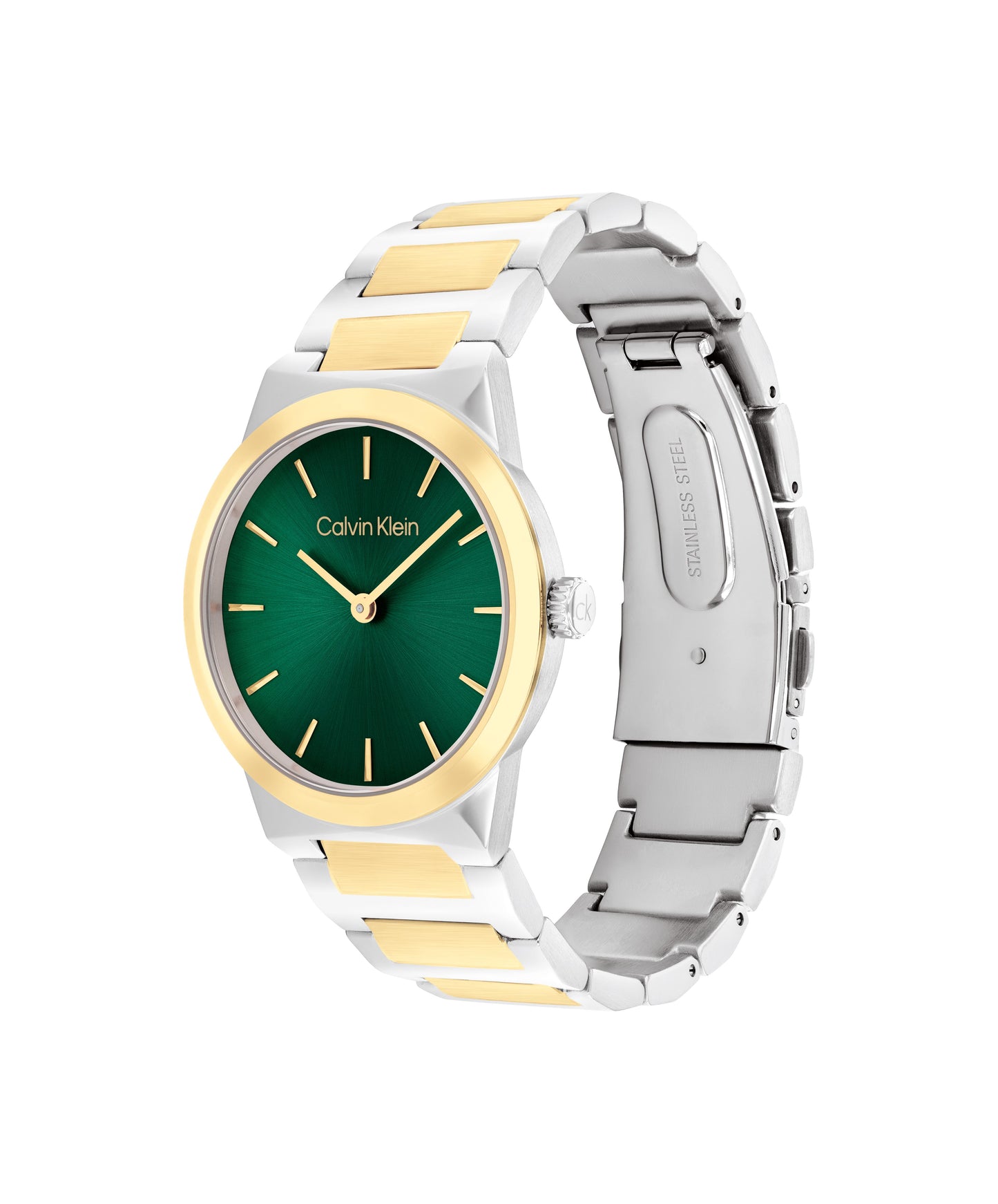 Calvin Klein 25100114 Women's Two Tone Stainless Steel Watch