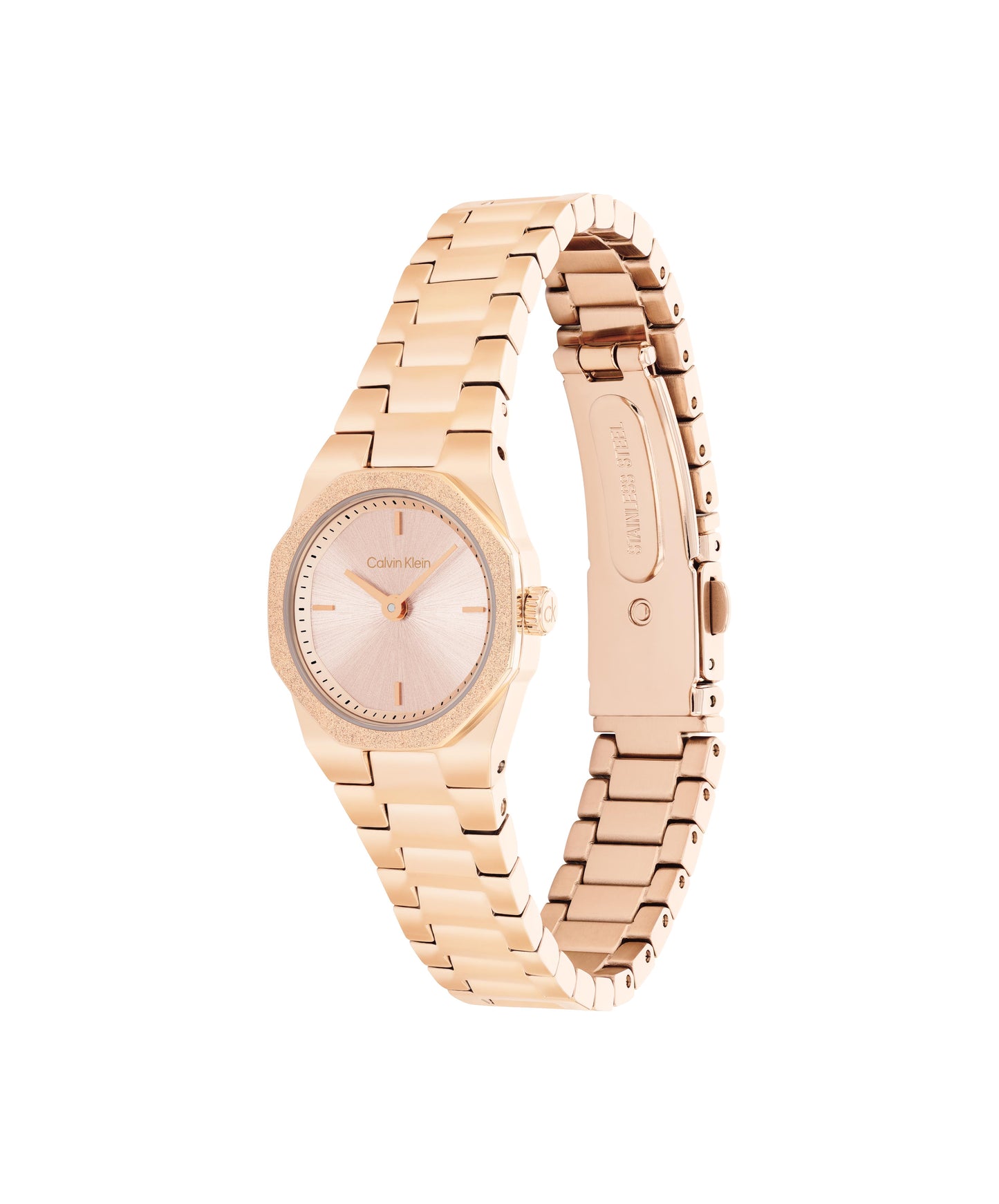 Calvin Klein 25100143 Women's Ionic Plated Rose Gold Steel Watch