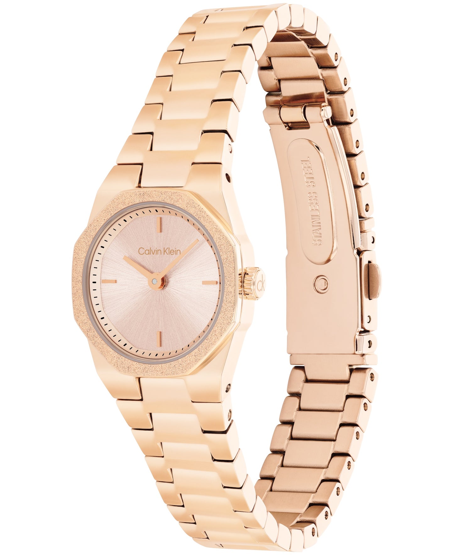 Calvin Klein 25100143 Women's Ionic Plated Rose Gold Steel Watch