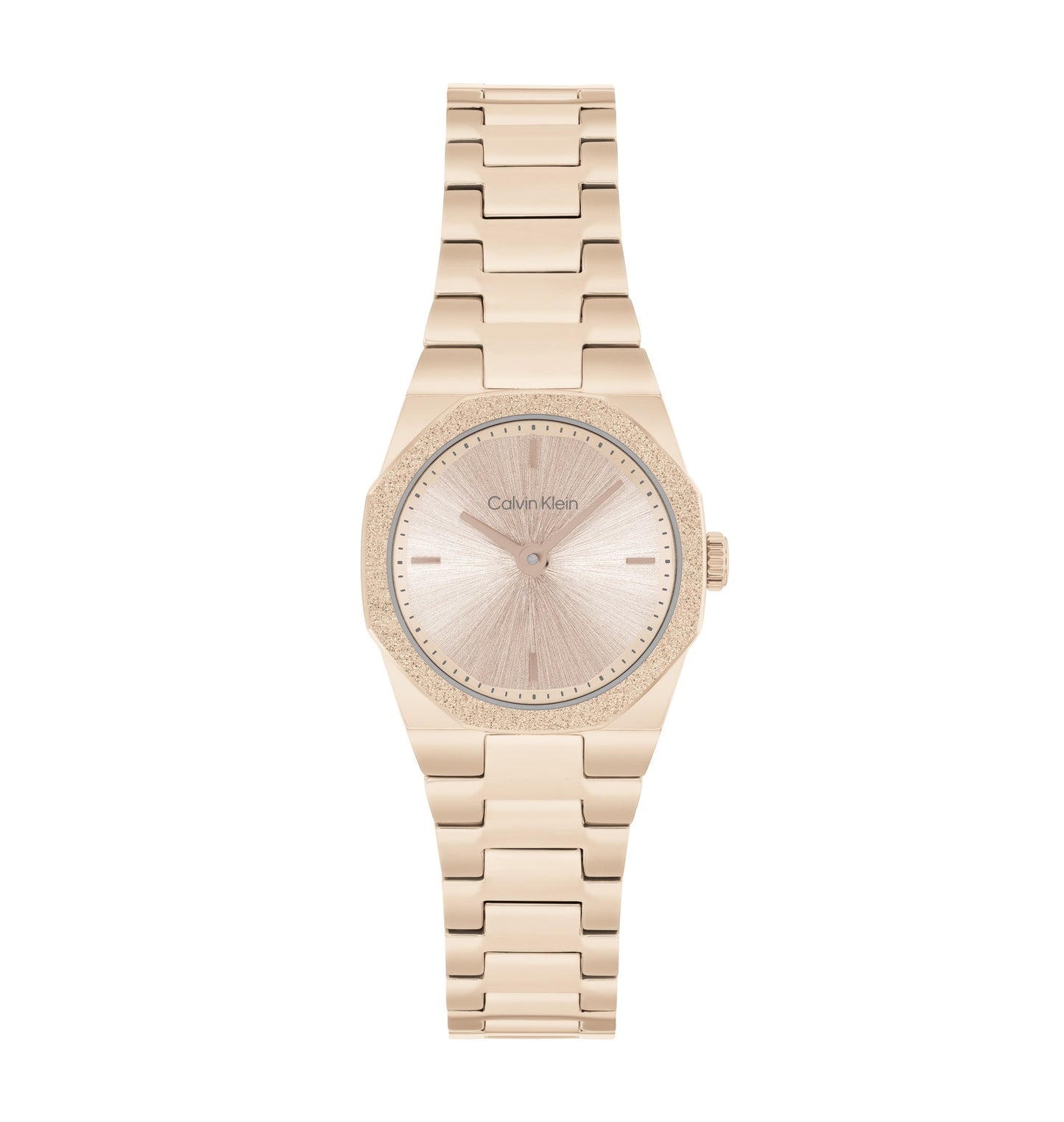 Calvin Klein 25100144 Women's Ionic Plated Beige Gold Steel Watch