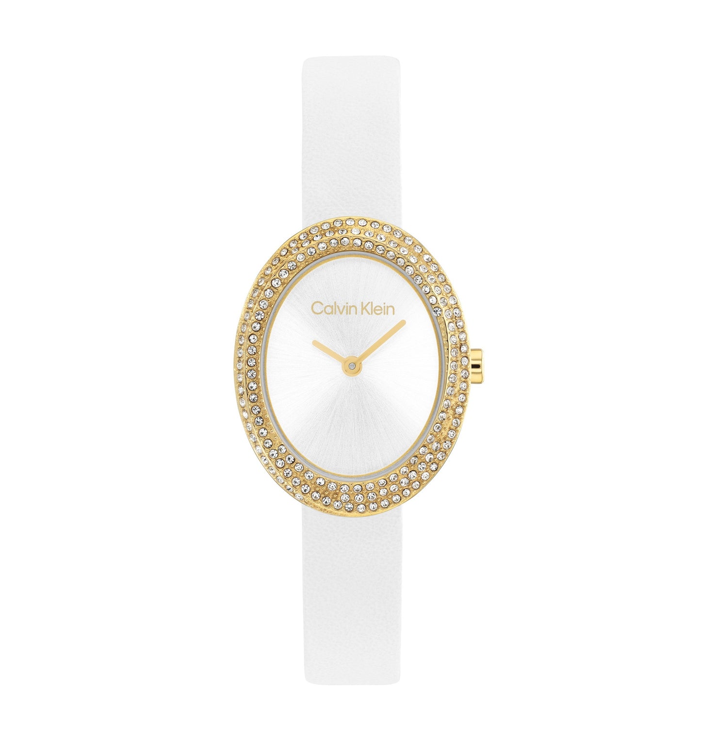 Calvin Klein 25100146 Women's White Leather Quartz Watch