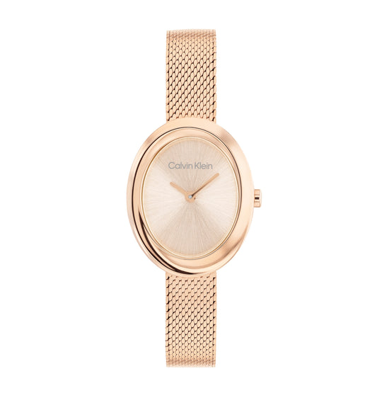 Calvin Klein 25100153 Women's Ionic Plated Rose Gold Steel Watch