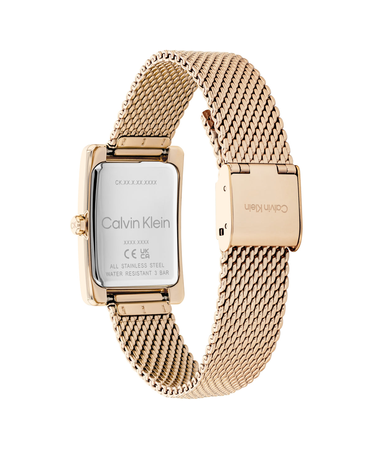 Calvin Klein 25200395 Women's Ionic Carnation Gold Plated Steel Mesh Watch